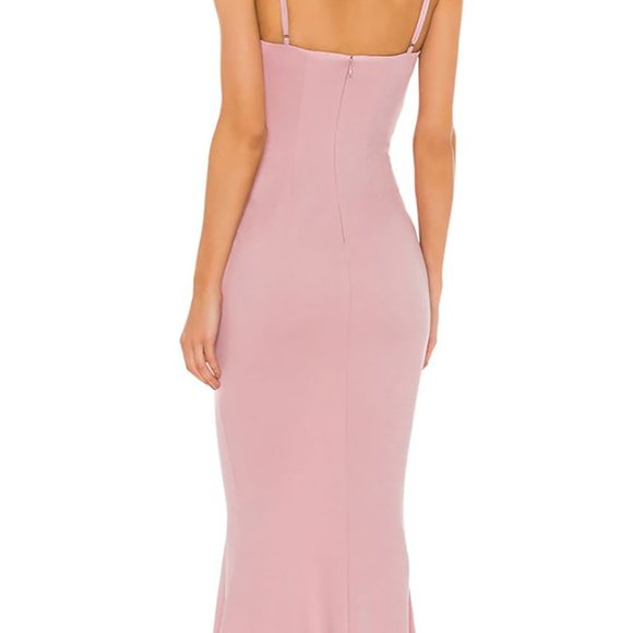 (NWT) NBD Synthetic Rocky Gown in Pink - Picture 3 of 6